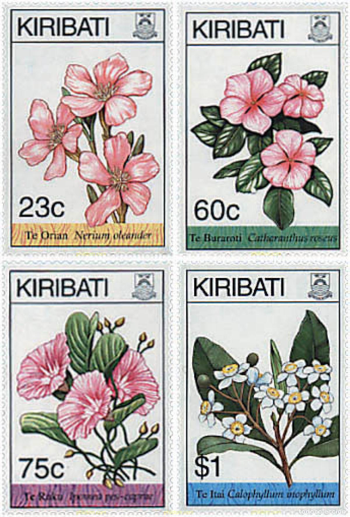 Sellos: 99794 MNH KIRIBATI 1994 FLORES