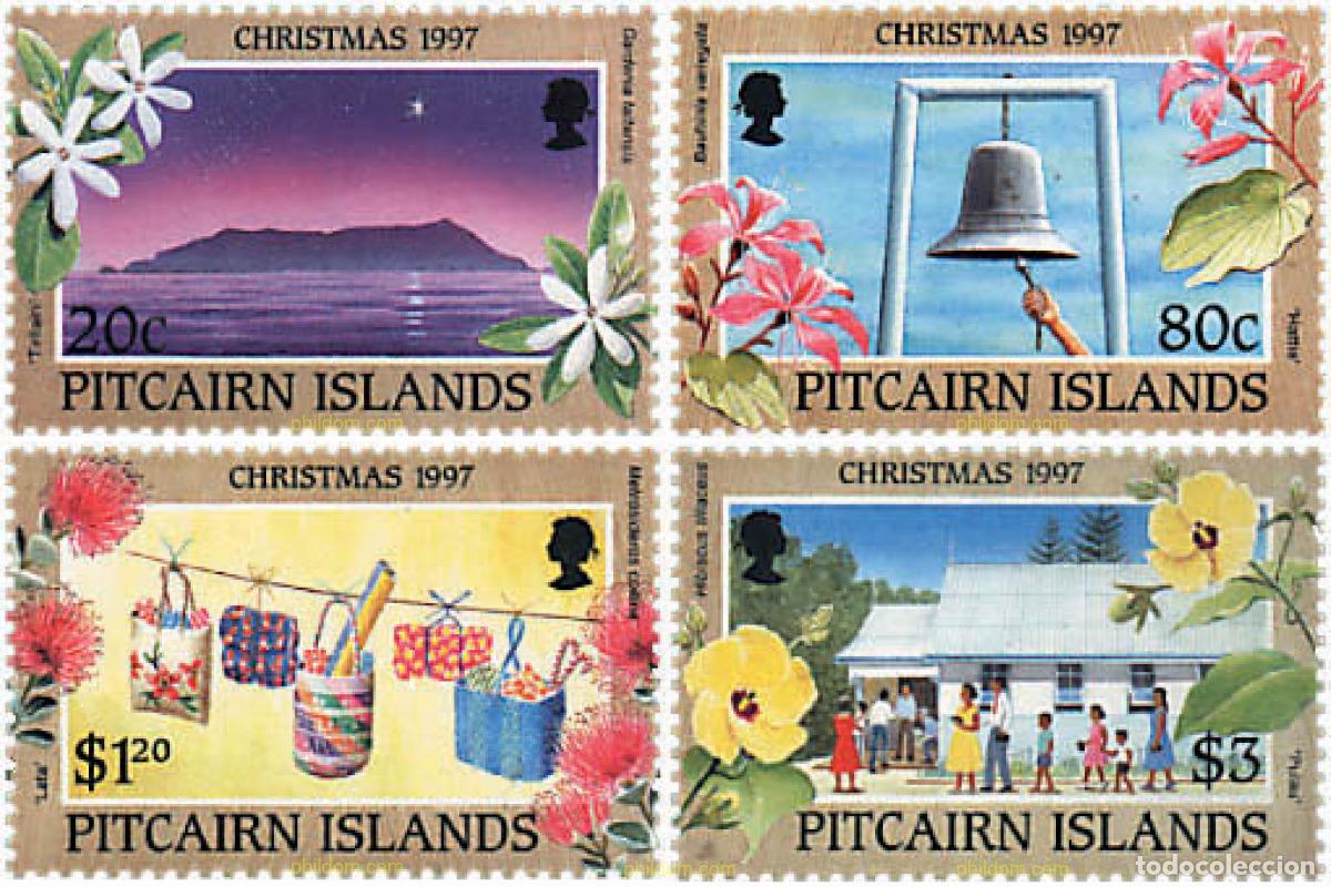 Sellos: 94295 MNH PITCAIRN Islas 1997 NAVIDAD