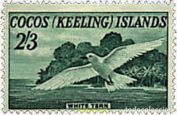 Sellos: 302581 MNH COCOS Islas 1963 SERIE BASICA