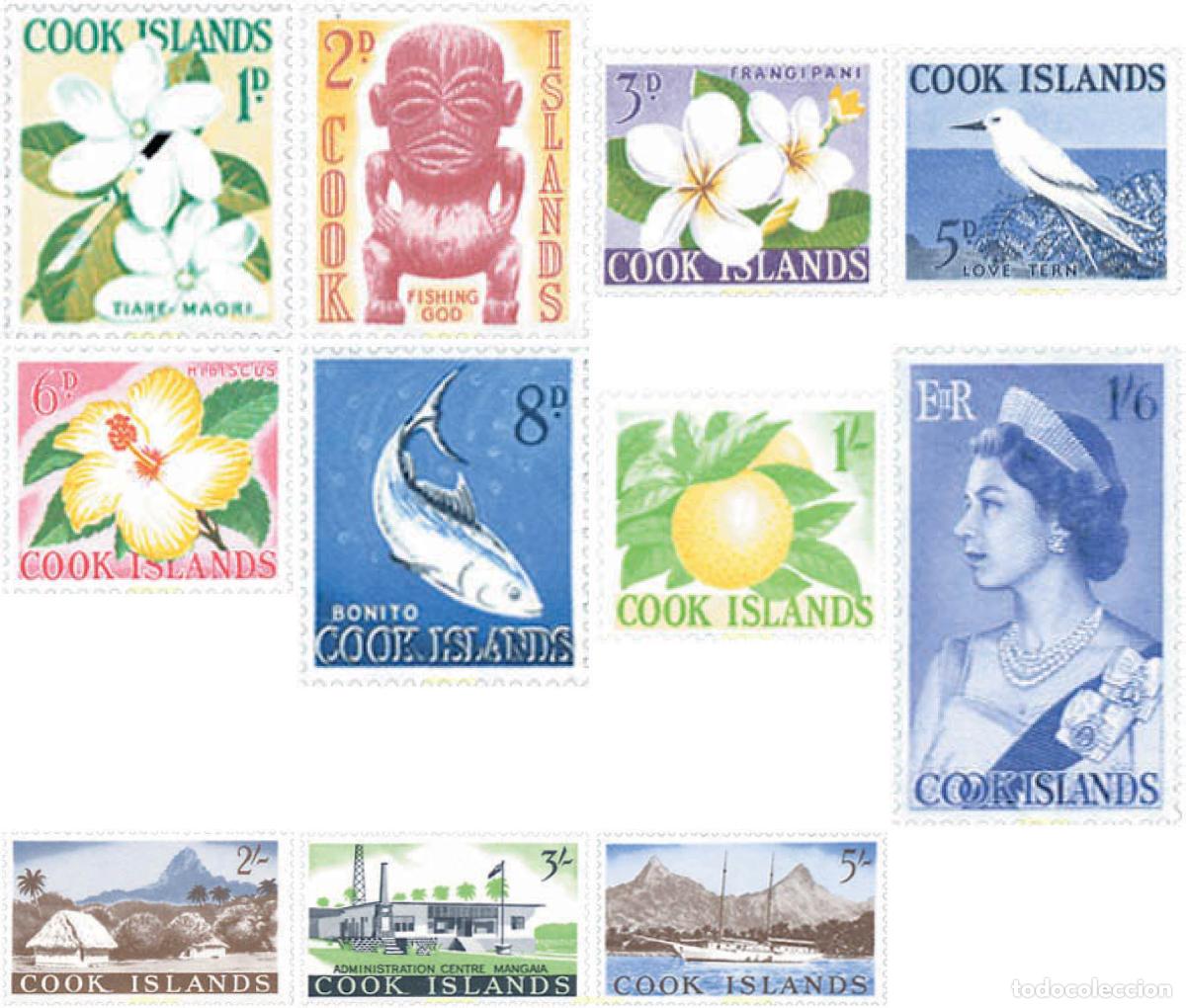 Sellos: 98429 MNH COOK Islas 1963 MOTIVOS VARIOS