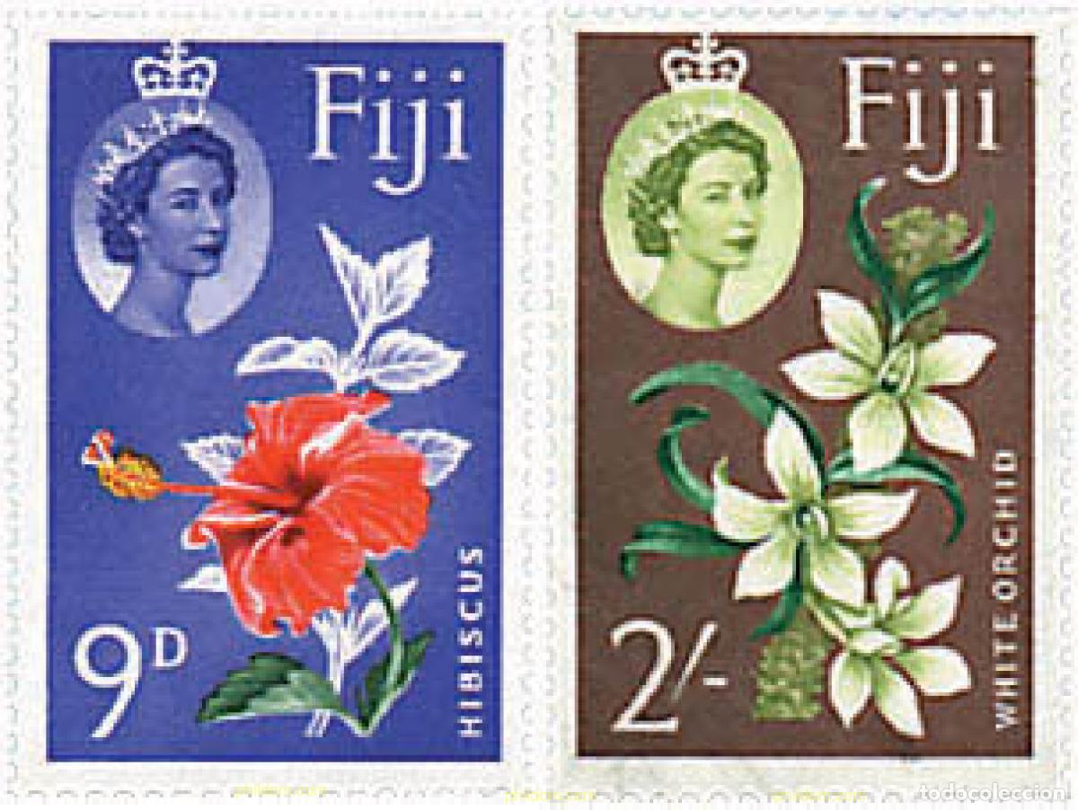 Sellos: 209986 HINGED FIJI 1962 MOTIVOS VARIOS