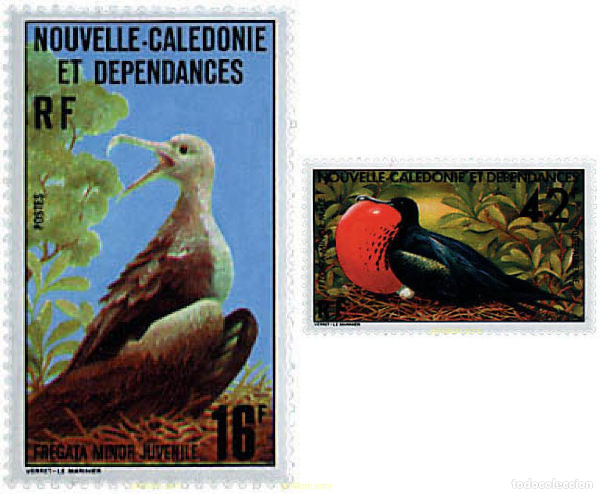 Stamps: 44473 MNH NUEVA CALEDONIA 1977 AVES MARINAS