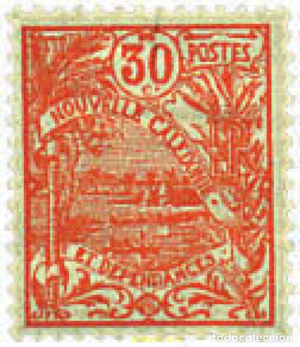 Stamps: 672509 HINGED NUEVA CALEDONIA 1922 CRUZ ROJA