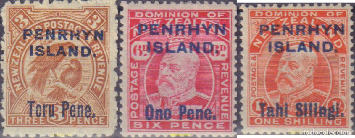 Sellos: 588153 HINGED PENRHYN 1903 AVES