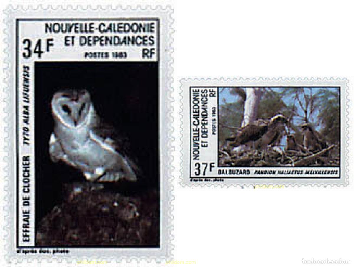 Sellos: 44498 MNH NUEVA CALEDONIA 1983 AVES