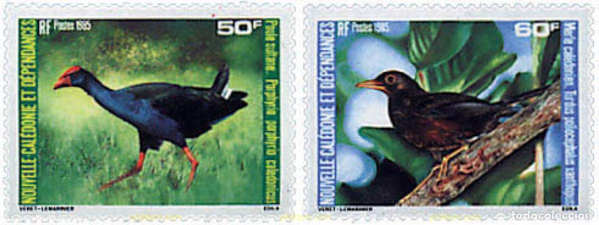 Sellos: 44516 MNH NUEVA CALEDONIA 1985 AVES