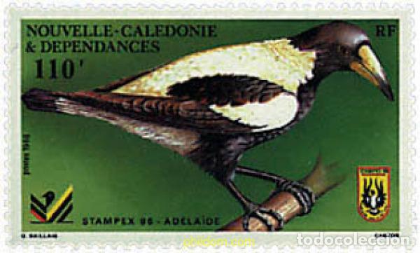 Sellos: 76660 MNH NUEVA CALEDONIA 1986 STAMPEX 86. EXPOSICION FILATELICA