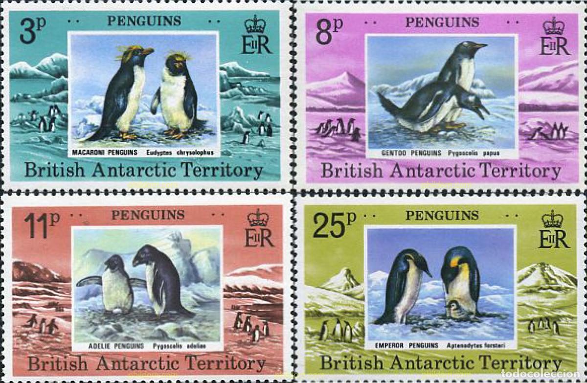 Sellos: 32224 MNH ANTARTIDA BRITANICA 1979 PINGUINOS