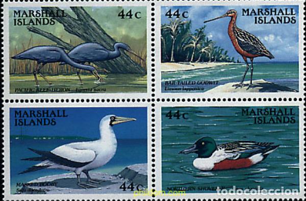 Sellos: 6992 MNH MARSHALL Islas 1988 AVES