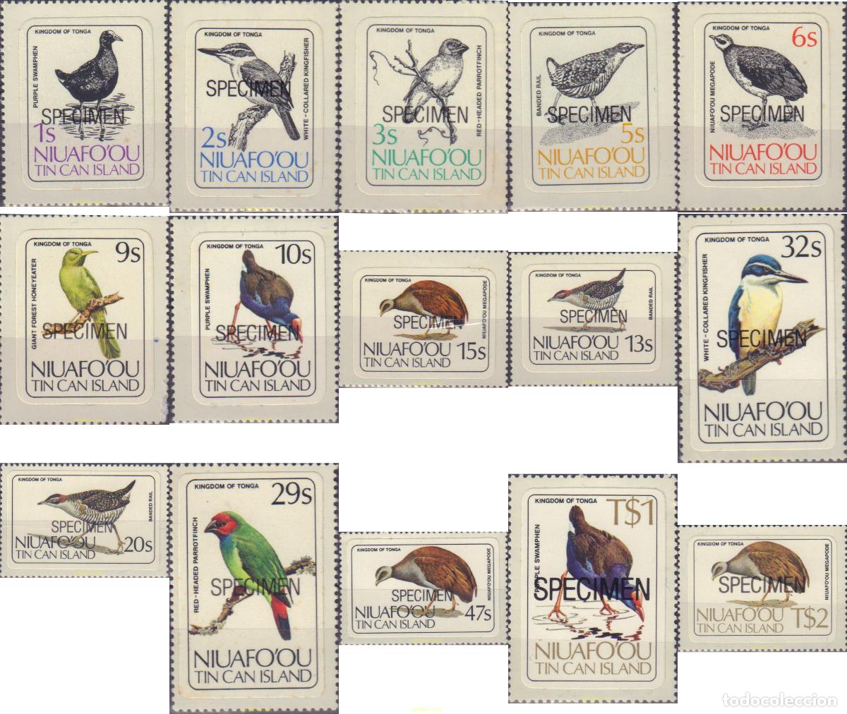 Sellos: 582598 MNH NIUAFO OU 1983 AVES