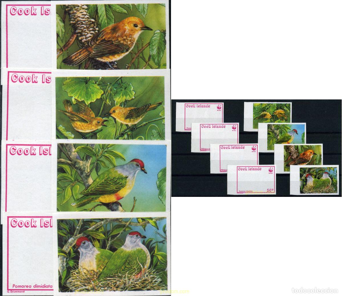 Sellos: 201980 MNH COOK Islas 1989 MONARCA PARAISO DE RAROTONGA, TIPOLO DE RAROTONGA