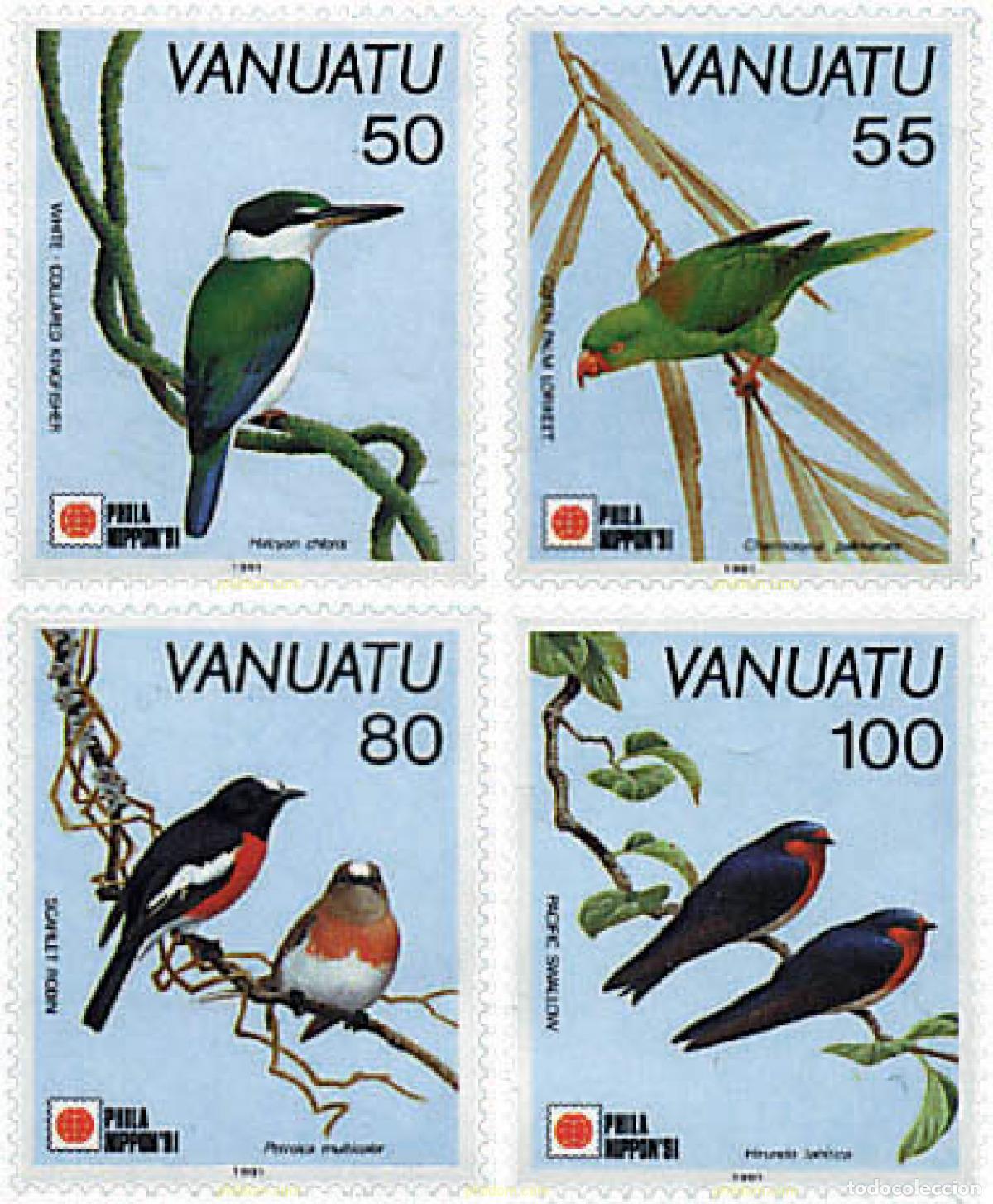Sellos: 45813 MNH VANUATU 1991 PHILANIPPON 91. EXPOSICION FILATELICA INTERNACIONAL