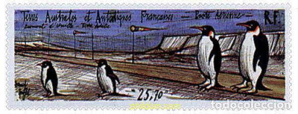 Sellos: 32777 MNH ANTARTIDA FRANCESA 1992 PINTURA DE BERNARD BUFFET