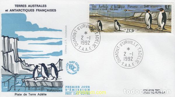 Sellos: 397455 MNH ANTARTIDA FRANCESA 1992 PINTURA DE BERNARD BUFFET