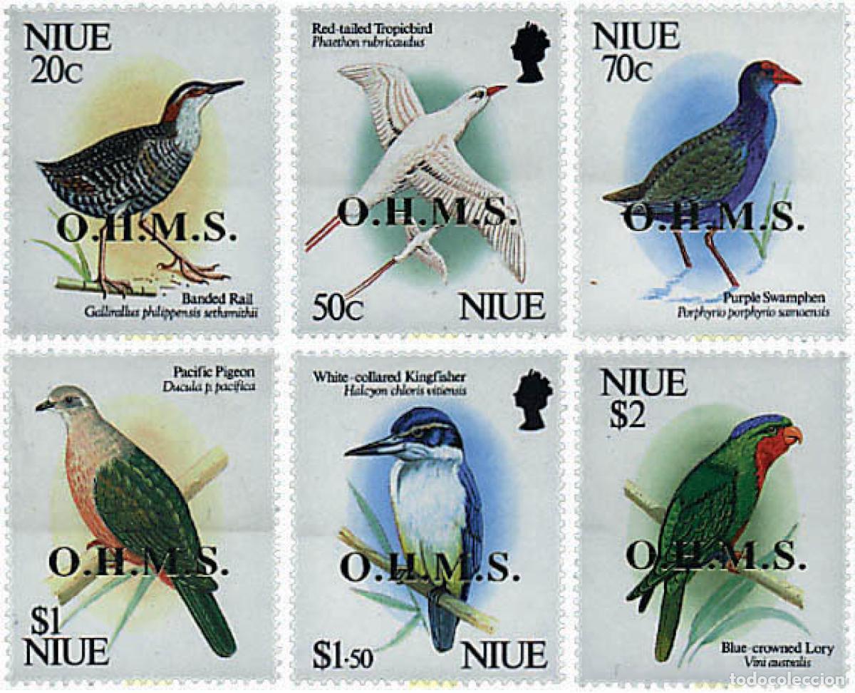 Sellos: 80066 MNH NIUE 1993 AVES