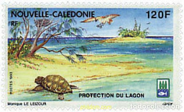 Sellos: 32831 MNH NUEVA CALEDONIA 1993 PROTECCION DE LA LAGUNA