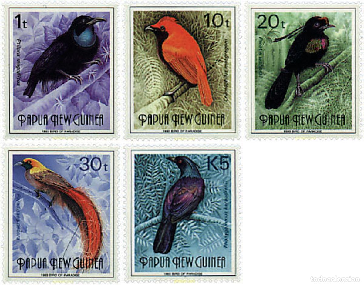 Sellos: 45094 MNH PAPUA NUEVA GUINEA 1993 AVES DEL PARAISO