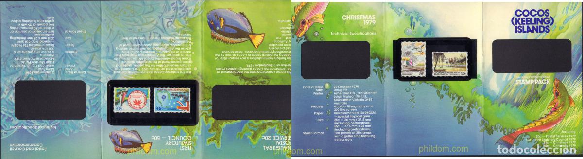 Sellos: 370013 MNH COCOS Islas 1979 NAVIDAD