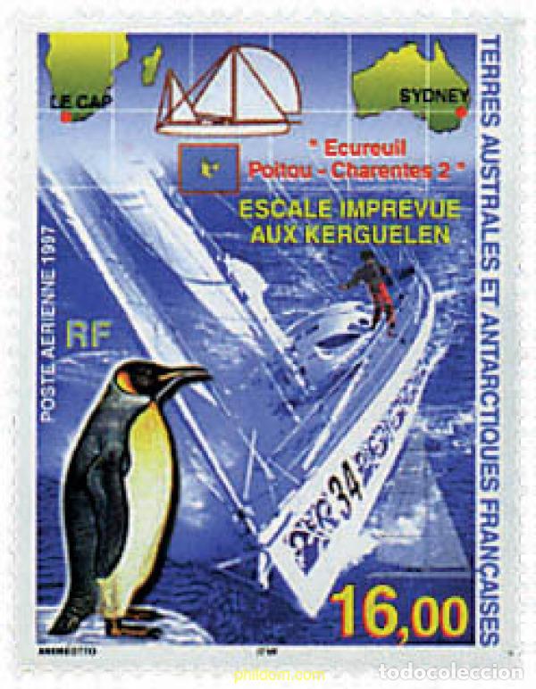 Sellos: 33952 MNH ANTARTIDA FRANCESA 1997 VELERO EN KERGUELEN