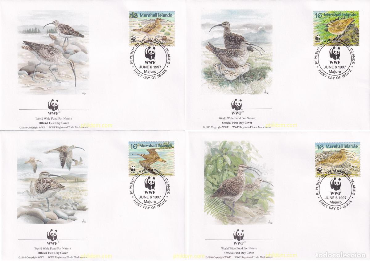 Sellos: 23219 MNH MARSHALL Islas 1997 ZARAPITO DEL PACIFICO