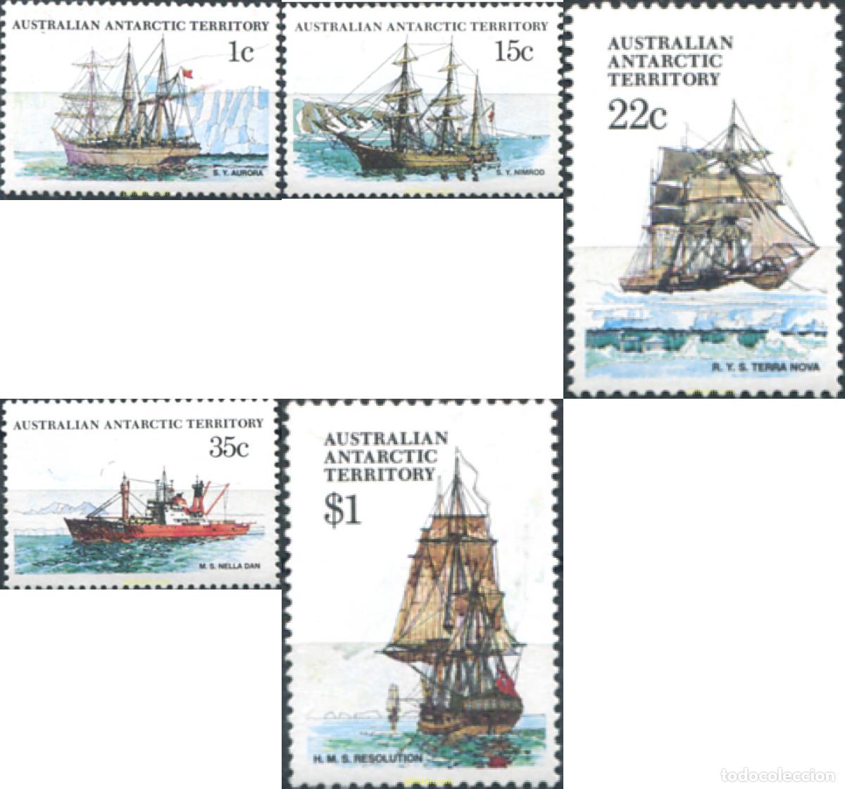 Sellos: 339556 MNH ANTARTIDA AUSTRALIANA 1979 MOTIVOS VARIOS
