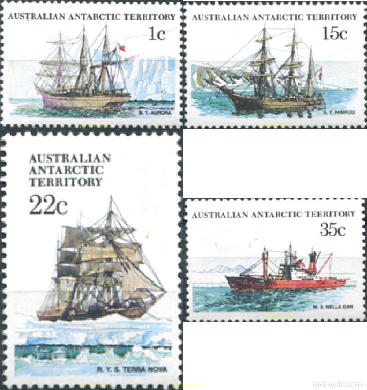 Sellos: 595695 MNH ANTARTIDA AUSTRALIANA 1979 MOTIVOS VARIOS