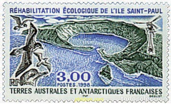Sellos: 43480 MNH ANTARTIDA FRANCESA 1998 REHABILITACION ECOLOGICA DE SAINT-PAUL