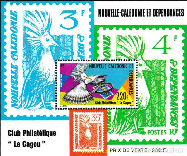 Sellos: 44515 MNH NUEVA CALEDONIA 1985 CLUB FILATELICO
