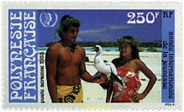 Sellos: 33162 MNH POLINESIA FRANCESA 1985 A&Ntilde;O INTERNACIONAL DE LA JUVENTUD
