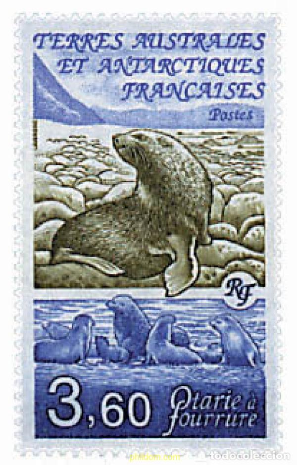 Sellos: 578662 MNH ANTARTIDA FRANCESA 1991 FAUNA ANTARTICA