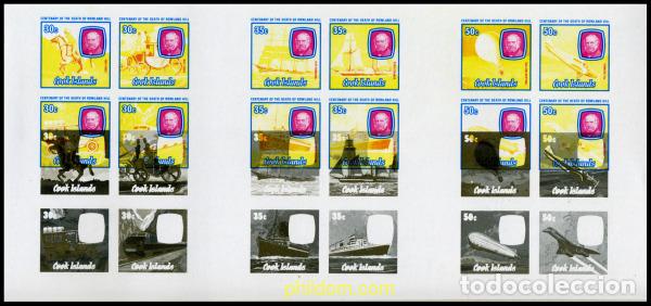 Sellos: 206679 MNH COOK Islas 1979 CENTENARIO DE LA MUERTE DE SIR ROWLAND HILL