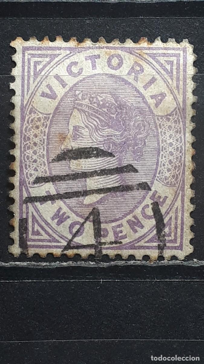 Sellos: VICTORIA. A&Ntilde;O 1873. &deg;. YVERT 70