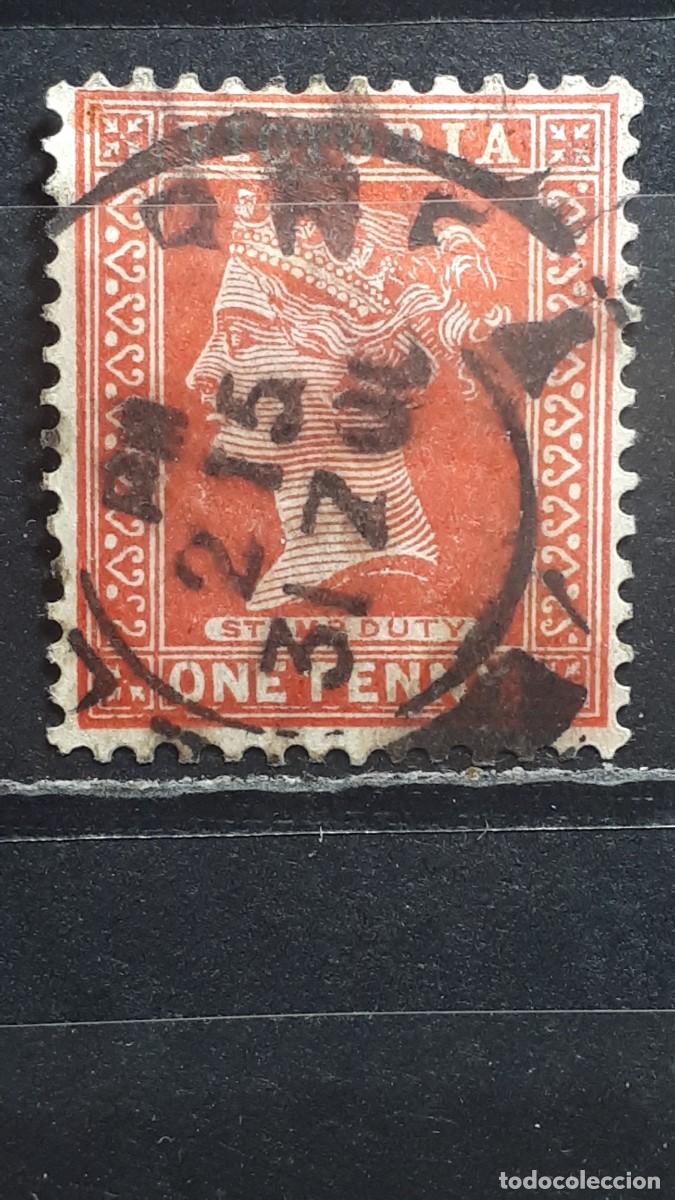 Sellos: VICTORIA. A&Ntilde;O 1899. &deg;. YVERT 114