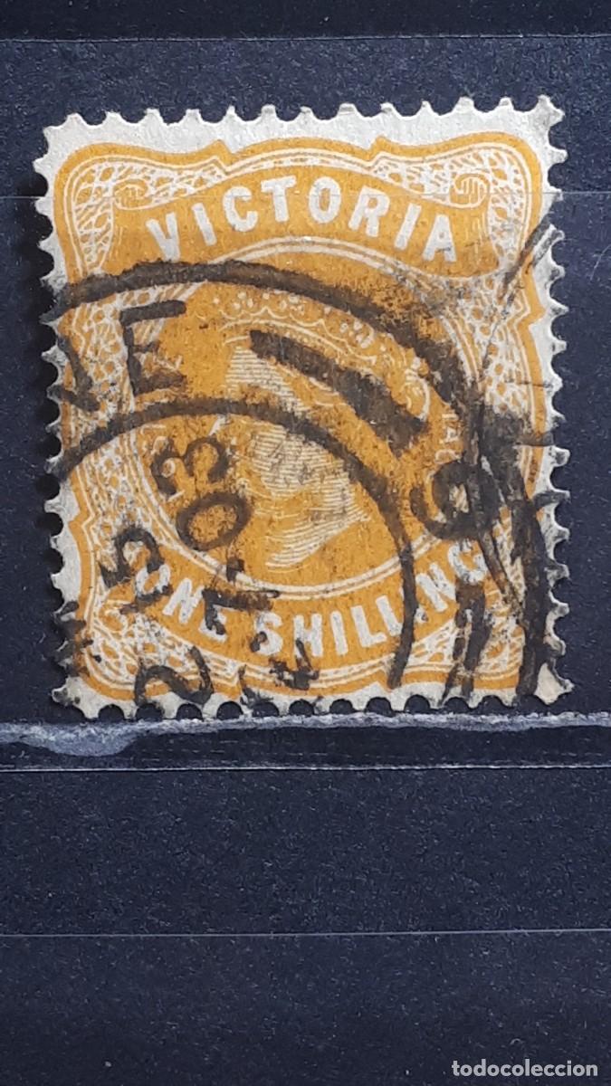 Sellos: VICTORIA. A&Ntilde;O 1901. &deg;. YVERT 124