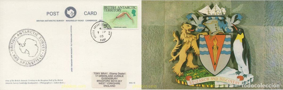 Sellos: 641483 MNH ANTARTIDA BRITANICA 1984 VIDA MARINA
