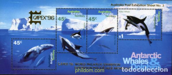 Sellos: 80255 MNH ANTARTIDA AUSTRALIANA 1996 CAPEX 96. EXPOSICION FILATELICA INTERNACIONAL