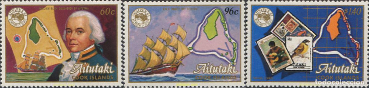 Sellos: 53488 MNH AITUTAKI 1984 AUSIPEX 84. EXPOSICION FILATELICA INTERNACIONAL