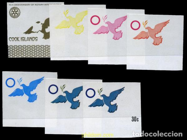 Sellos: 206696 MNH COOK Islas 1980 75 ANIVERSARIO DEL ROTARY INTERNATIONAL