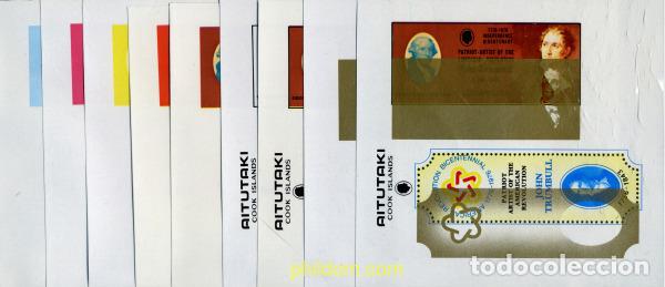 Sellos: 201284 MNH AITUTAKI 1976 BICENTENARIO DE LA INDEPENDENCIA DE LOS ESTADOS UNIDOS