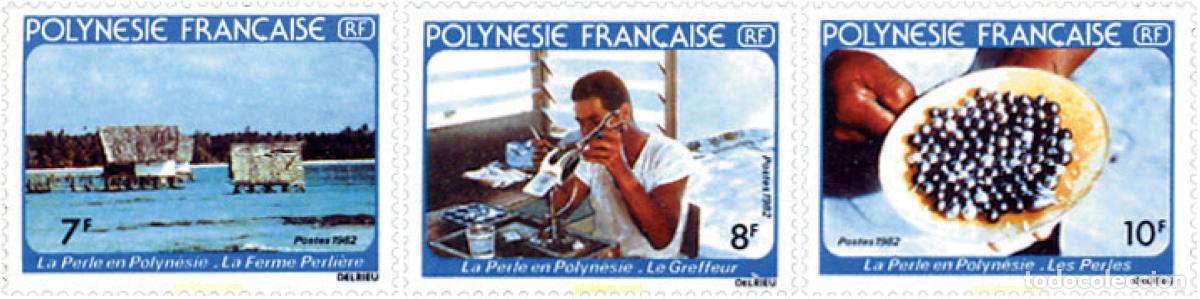 Sellos: 50655 MNH POLINESIA FRANCESA 1982 INDUSTRIA DE LA PERLA