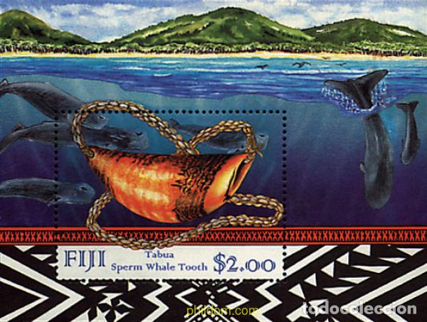 Sellos: 31063 MNH FIJI 1998 CACHALOTES
