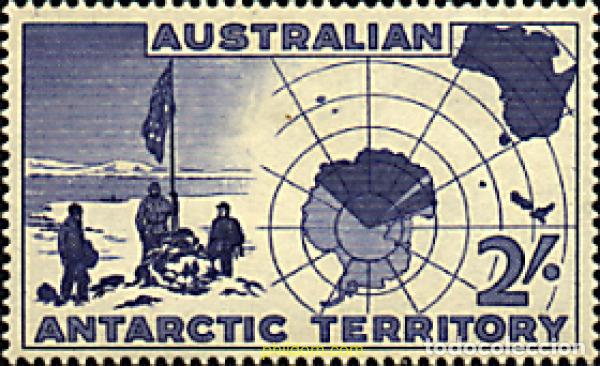Sellos: 31140 MNH ANTARTIDA AUSTRALIANA 1957 EXPLORACION ANTARTICA