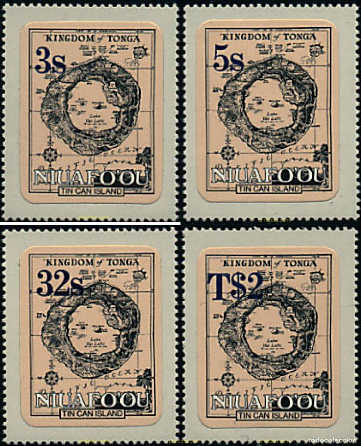 Sellos: 80062 MNH NIUAFO OU 1983 SERIE BASICA