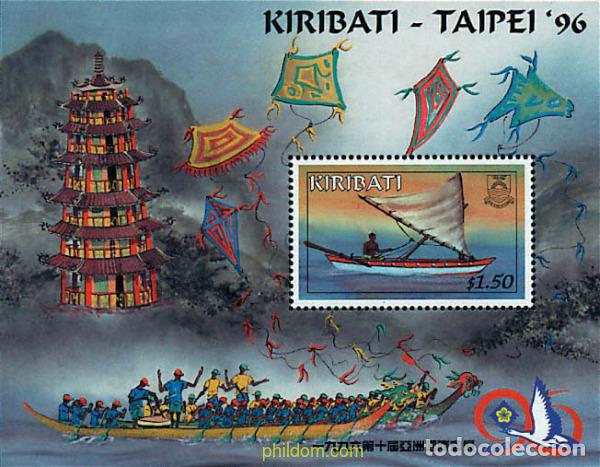 Sellos: 36705 MNH KIRIBATI 1996 TAIPEI 96. EXPOSICION FILATELICA INTERNACIONAL