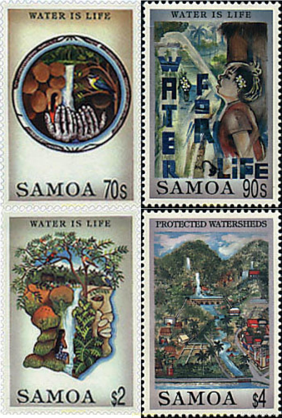 Sellos: 93159 MNH SAMOA 1996 MANANTIALES