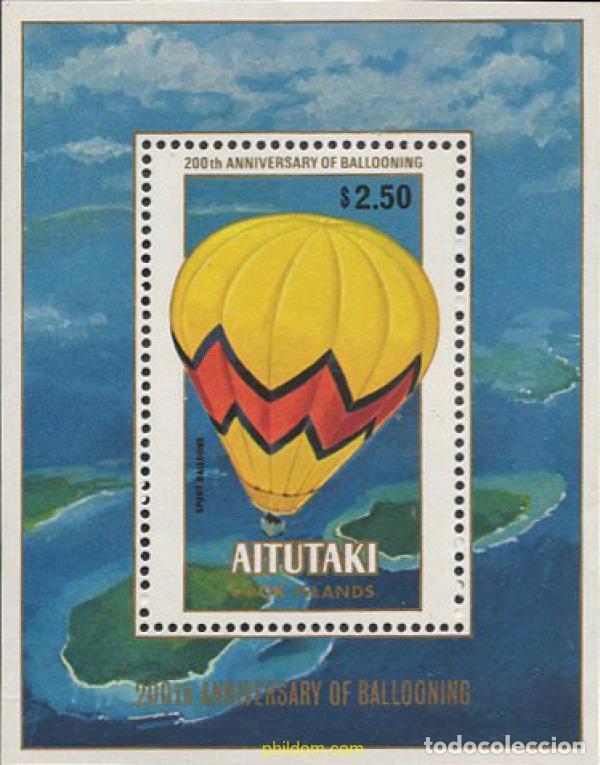 Sellos: 53701 MNH AITUTAKI 1983 AEROESTACION