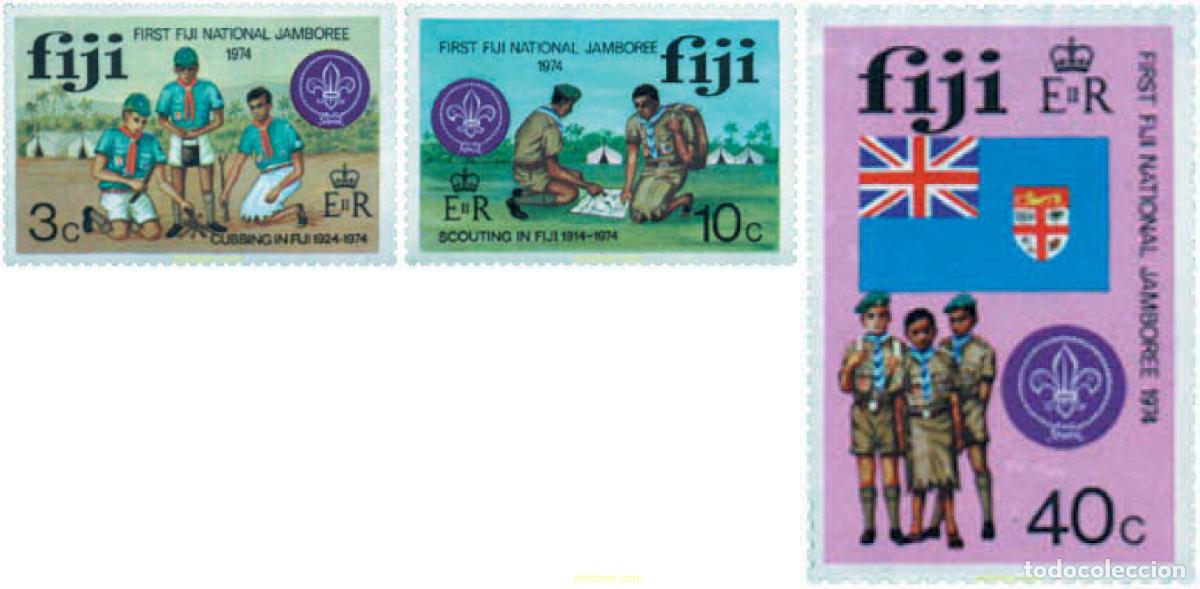 Sellos: 38812 MNH FIJI 1974 1 JAMBOREE NACIONAL
