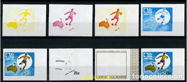 Sellos: 206571 MNH COOK Islas 1974 COPA DEL MUNDO DE FUTBOL. ALEMANIA-74