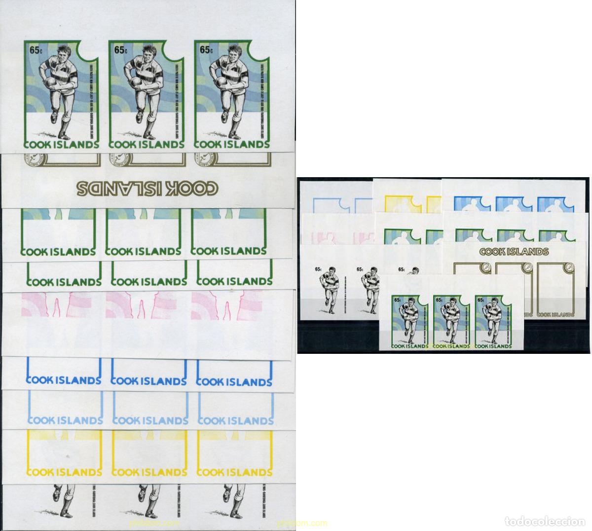 Sellos: 206793 MNH COOK Islas 1985 MINI JUEGOS DEL PACIFICO SUR
