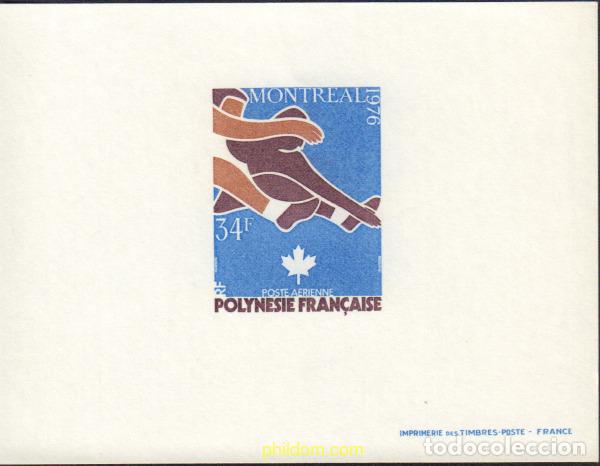 Sellos: 574641 MNH POLINESIA FRANCESA 1976 21 JUEGOS OLIMPICOS VERANO MONTREAL 1976